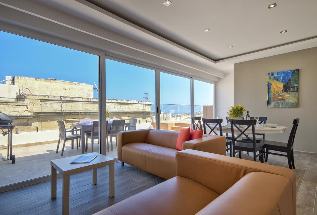 Valletta Luxe 3-Bedroom Duplex Penthouse With Sea View Terrace And Jacuzzi المظهر الخارجي الصورة